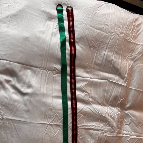 Two (2) Cloth Belts - Picture 1 of 3